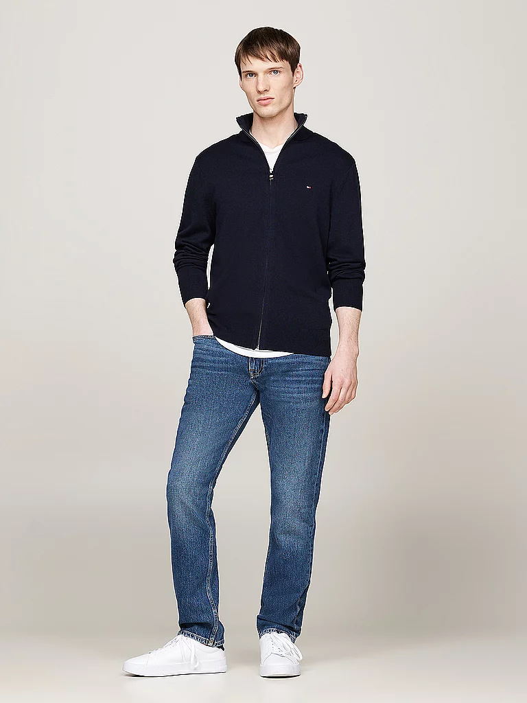 Gilet Tommy Hilfiger PIMA ORG CTN CASHMERE ZIP THRU Unique - vue 6
